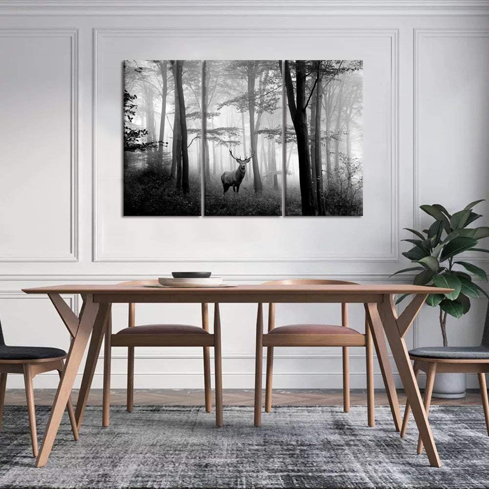 welmeco 3 pieces animals wall decor black and shown in use