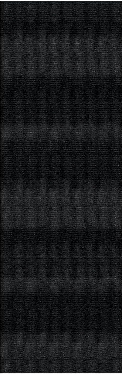 KOZYFLY 3x8 Runner Carpet, Washable Non Slip Kitchen Hallway Rug, Heathered C...