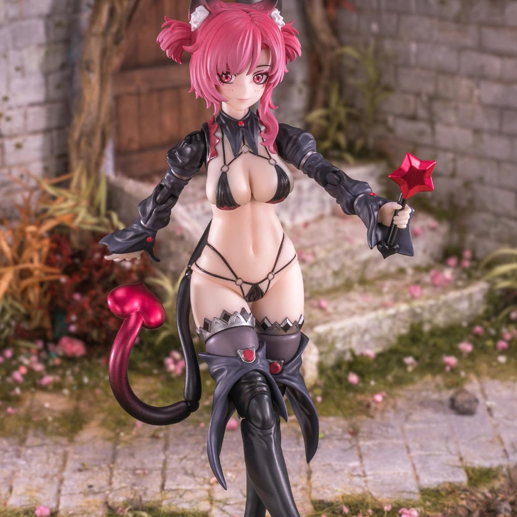 pipigirl 1/12 scale anime style action figures kits, side view