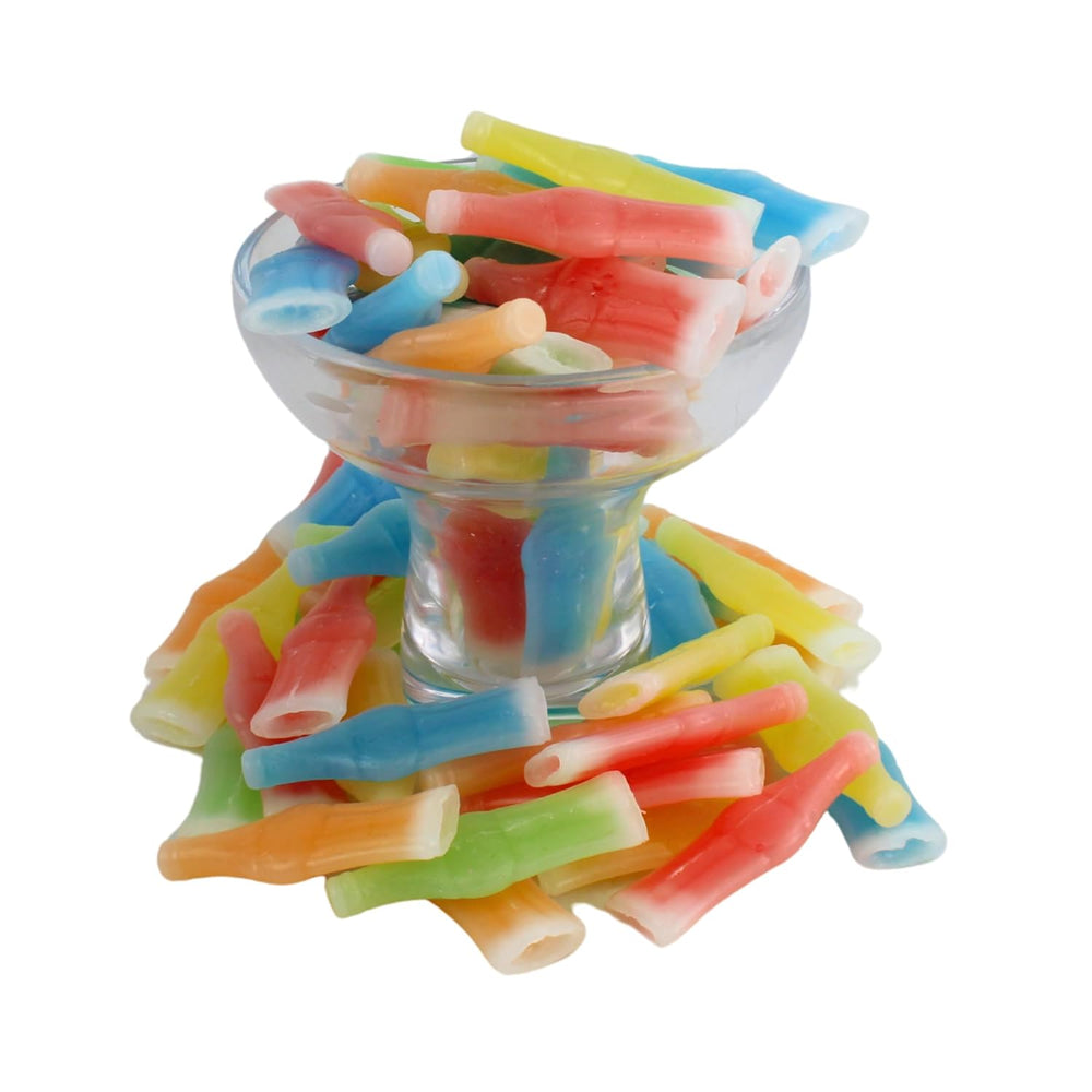 Nik-L-Nips Assorted Wax Candy Bottles, Wax Bottle Candy, 2 lb