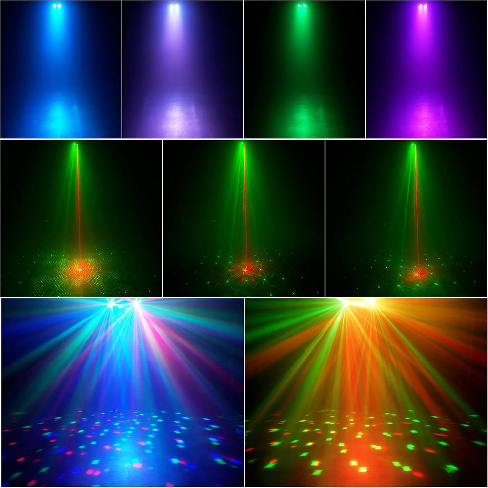 DJ Lights with Stand,5 in 1 Dj Lights for Parties Disco Ball Stage Party Ligh...