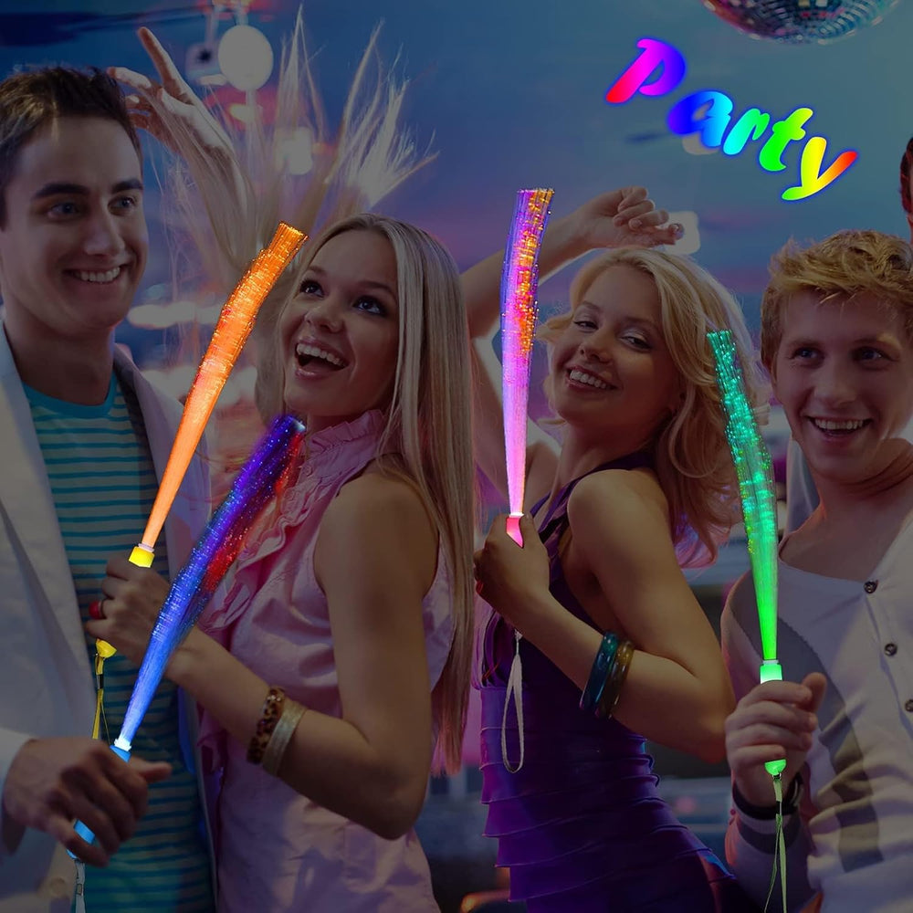 50 Pack Glow Sticks Bulk,Mardi Gras Party Supplies ,3 Models Flashing Sticks,...