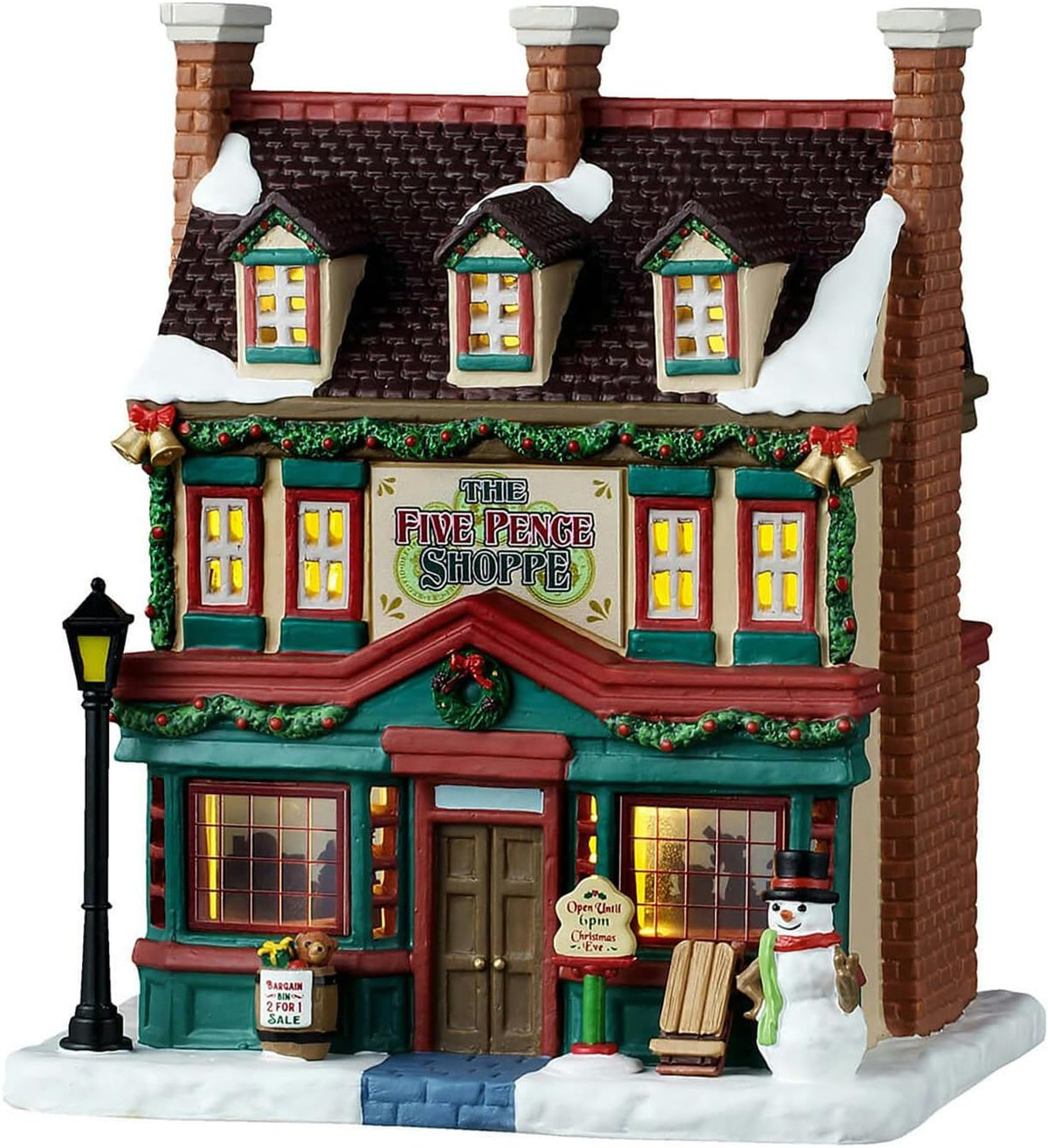 Lemax The Five Pence Shoppe, Lighted Buildings, #55344