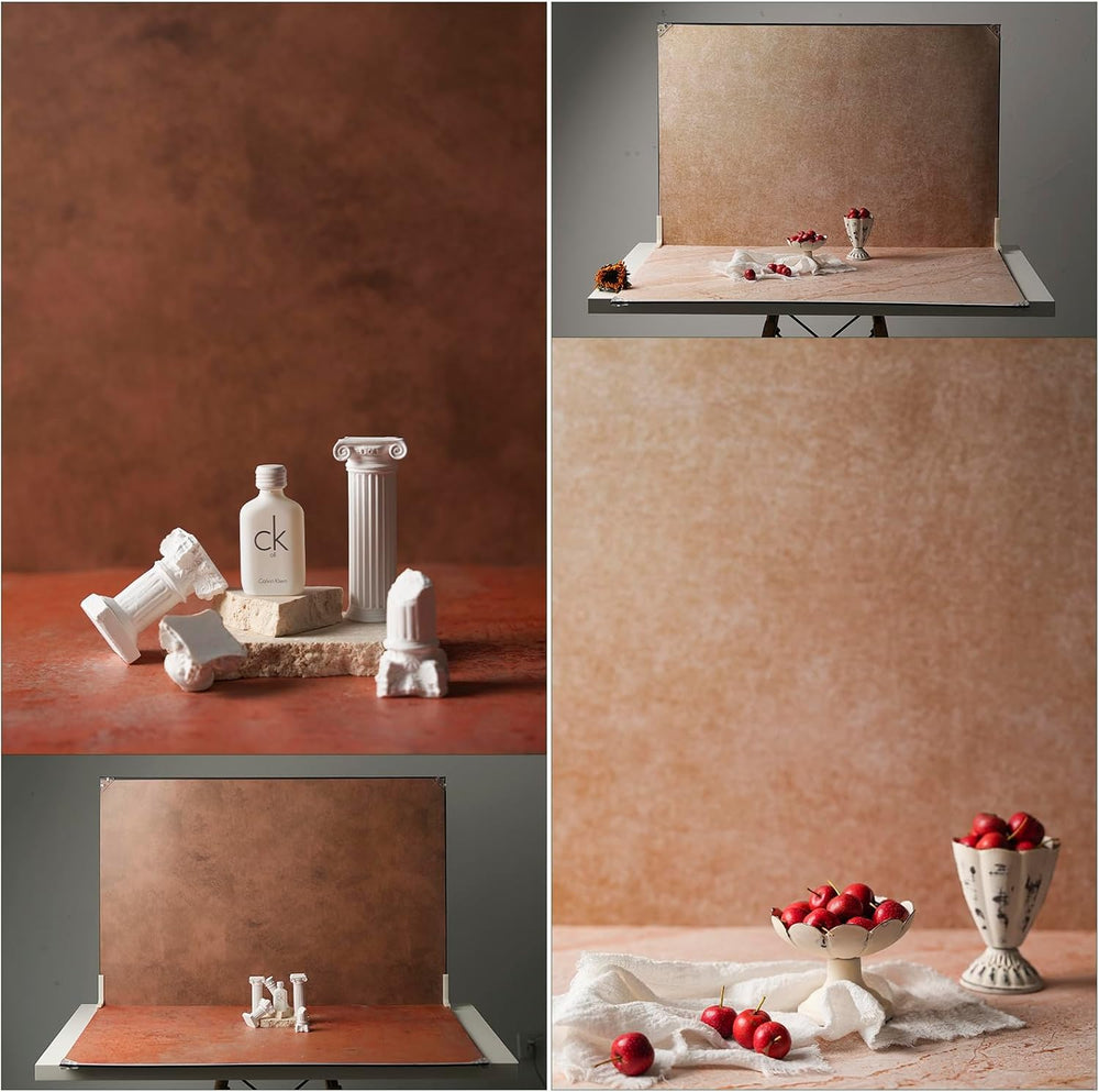 Food Photography Backdrops, 23x35inch, 12Pcs Double-Sided Paper