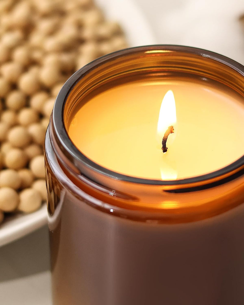 AOOVOO Fall Scented Candles - 6 PC Soy Candle, 42 oz