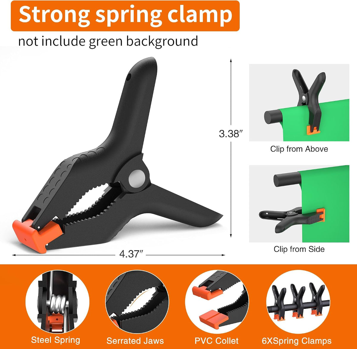 forlogic portable t-shape backdrop stand support kit 8x7.2ft on a desk or shelf
