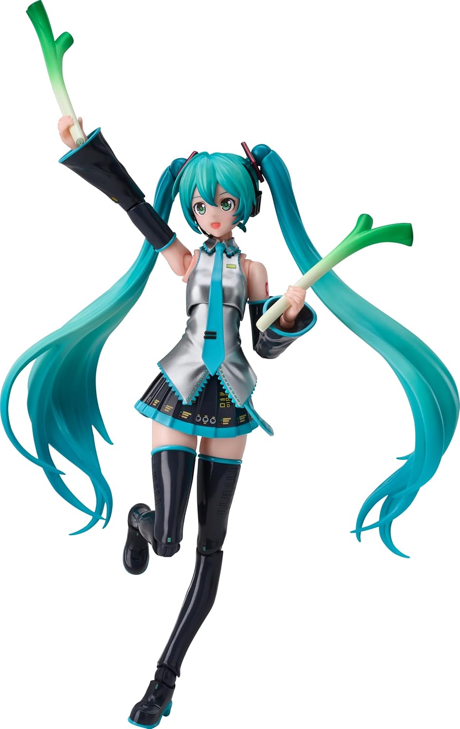 blokees fantastics series - hatsune miku official outfit, front angle view