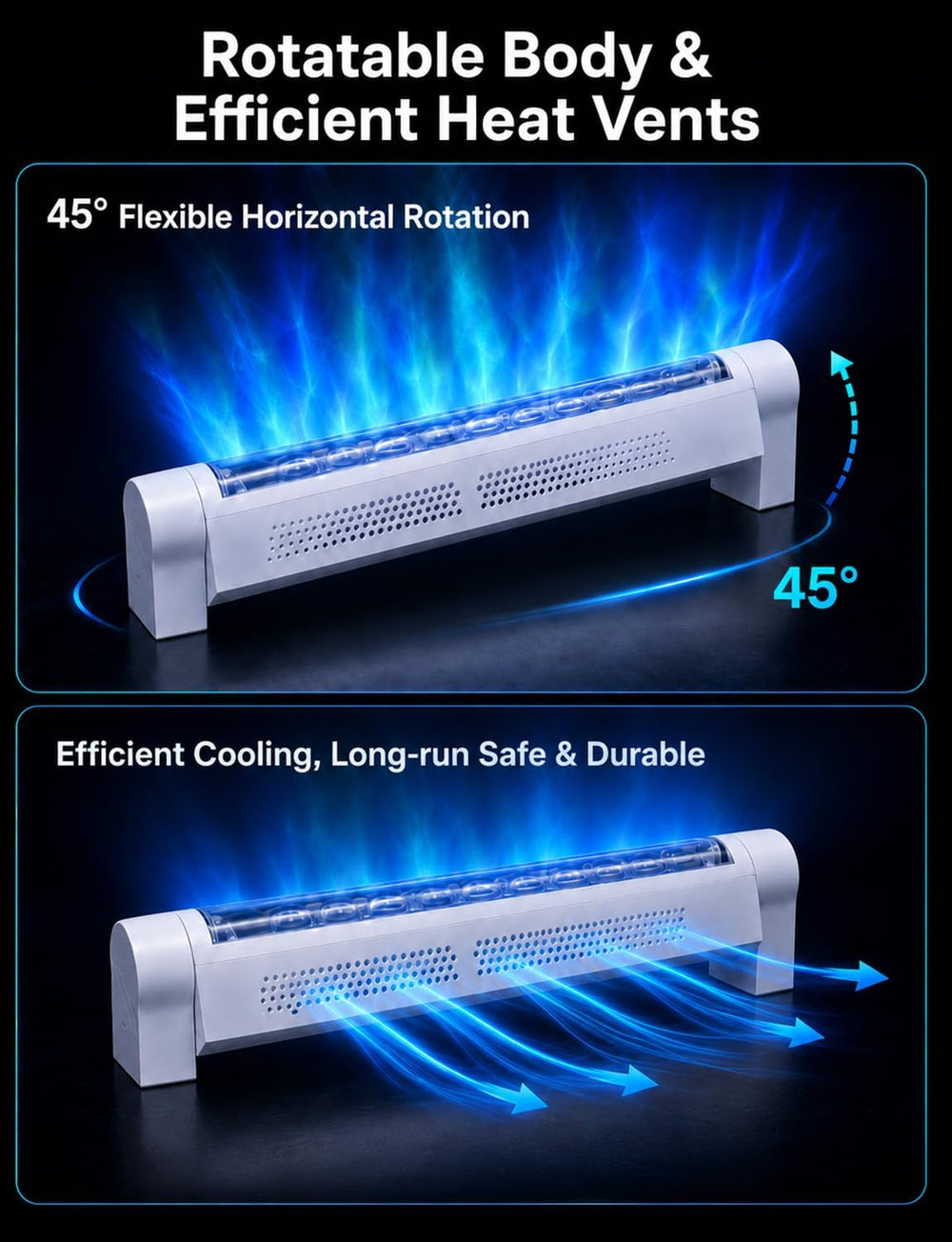 RGBCW Ocean Wave Lights for Room, 15.6 Inch Color Changing Wall Lamp