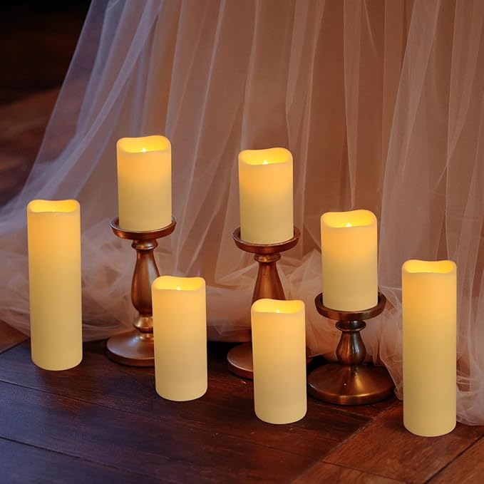 144-Pack LED Flameless Candles with Remote Control for Home and Special Occasions (Three Sizes)