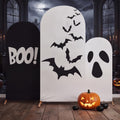 3 Pack Halloween Arch Backdrop Covers Grimace Stretch 4 5 6ft