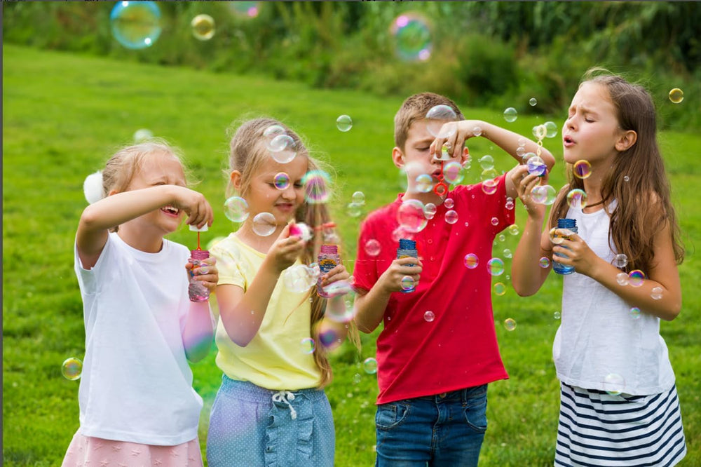 Bubble Gun Refill Solution, 30 Pack 2 oz Bottles for Bubble Blasters