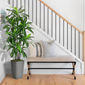 ASTIDY Artificial Plant 6FT Dracaena Fake Tree with Gray Tall Planter