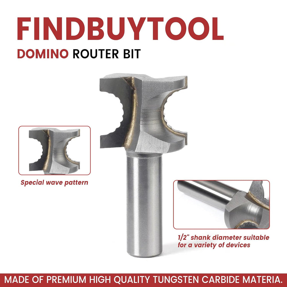 FINDBUYTOOL Domino Router Bit for Festool (D14)