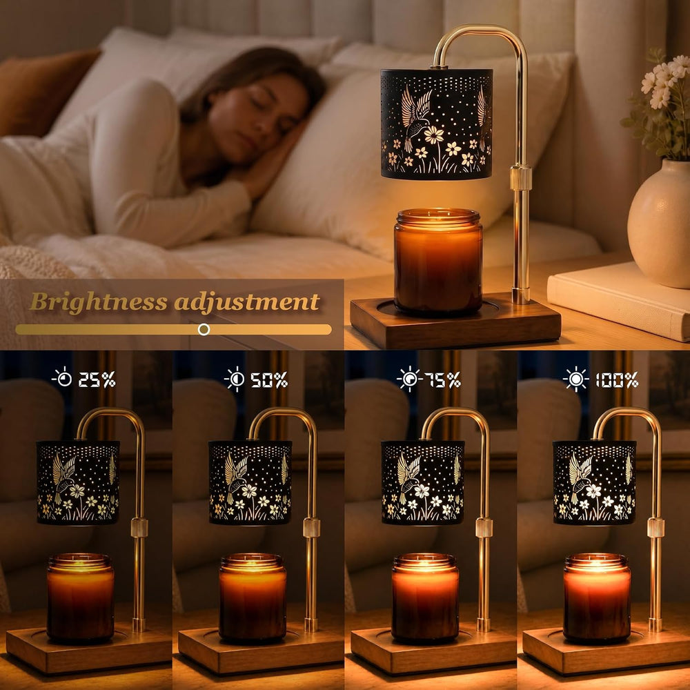 Hummingbird Candle Warmer Lamp with Timer Dimmer, Gifts for Mom