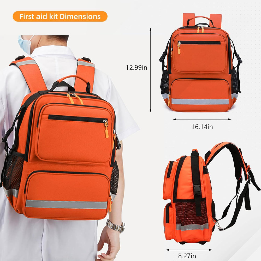 First Aid Bag Empty Madical Bag Responder Trauma Backpack,Medical Backpack,Me...