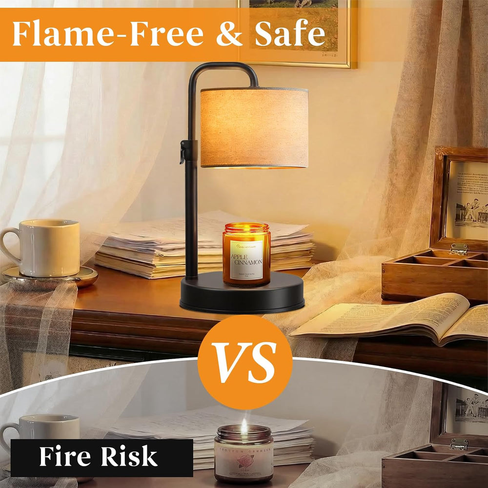 Hyrion Candle Warmer Lamp with Timer, Home Decor Birthday Gifts for Women