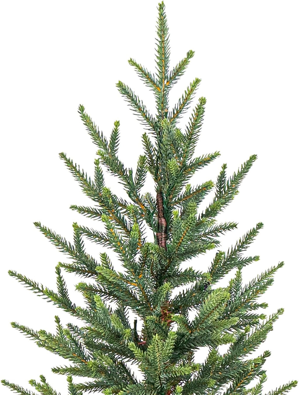 collective home 2 pack pre-lit 4 ft christmas, side view
