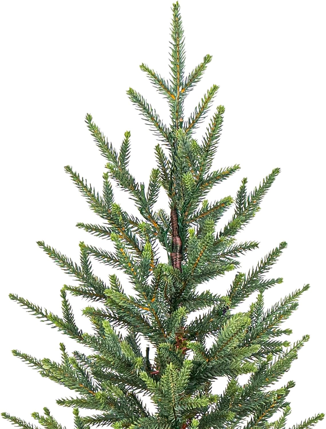 collective home 2 pack pre-lit 4 ft christmas, side view
