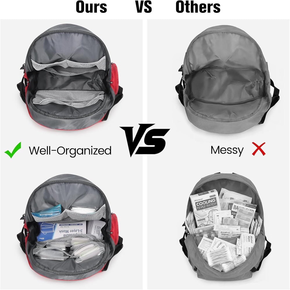 Gatycallaty First Aid Bag Empty Backpack Emergency Bags First Responder Traum...