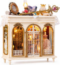 Roroom DIY Miniature House Kit, Dreamy Vanity Room Dollhouse Kit