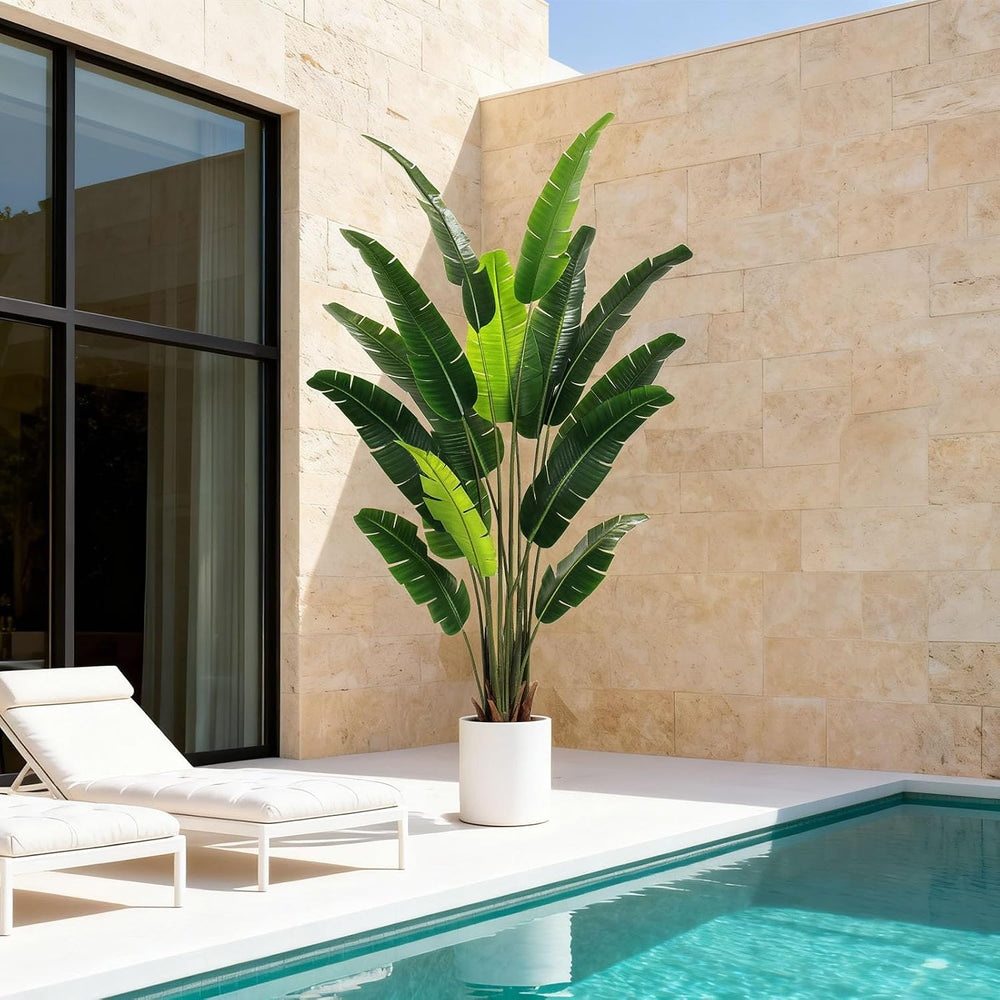 YEPDIN 7 FT Artificial Bird of Paradise Plants Decoration Large Fake Tree