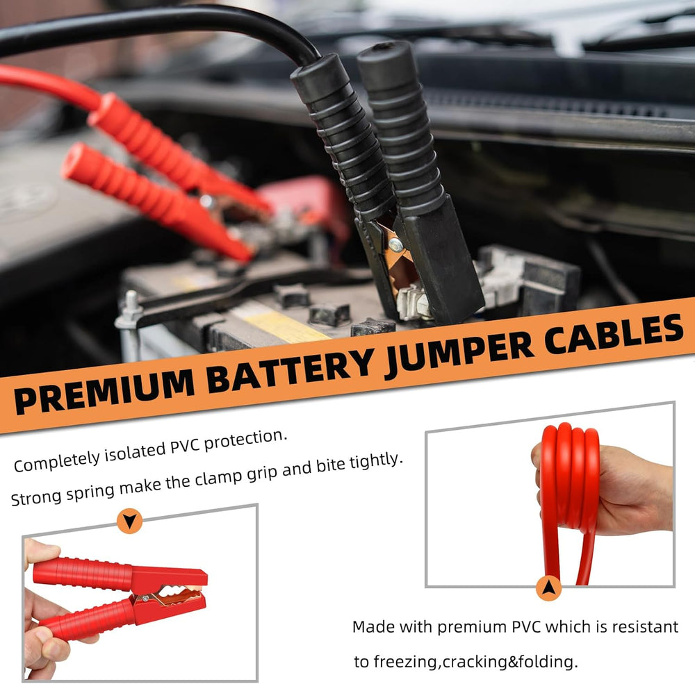 Roadside Emergency Car Kit for Auto,Vehicle Safety Assistance Kit with Jumper...