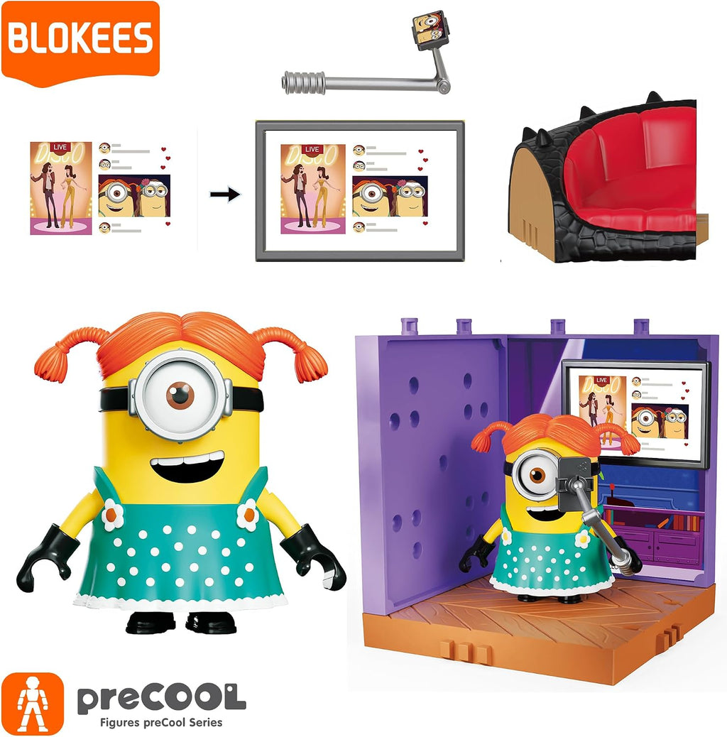 blokees | precool- minions-series 2| celebration party |, side view