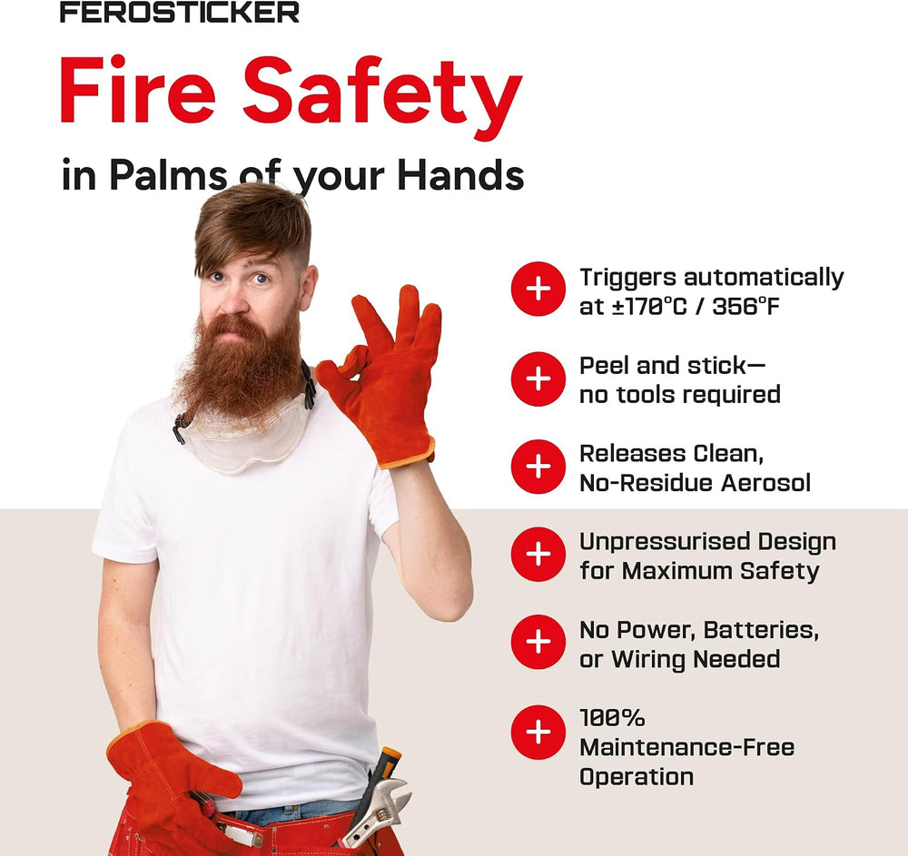 Small Automatic Fire Extinguisher (2 Pack)