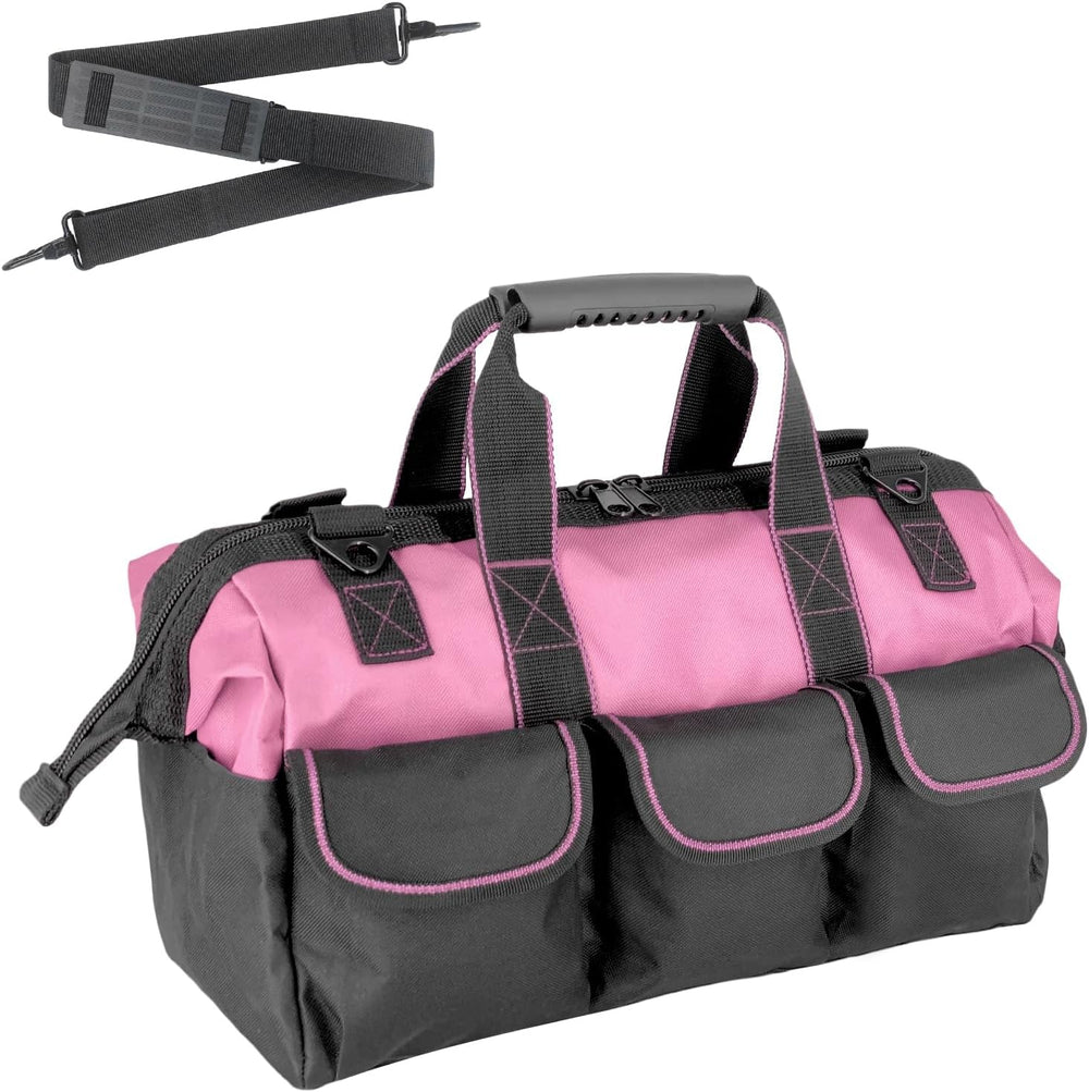 16-inch for women purple tool box Non-slip feet adjustable shoulder strap 14 ...