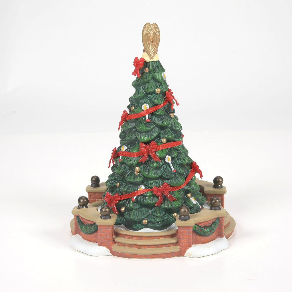 Department 56 Dickens' Village Accessories The Town Christmas Tree Figurine, 6.5 Inch, Multicolor