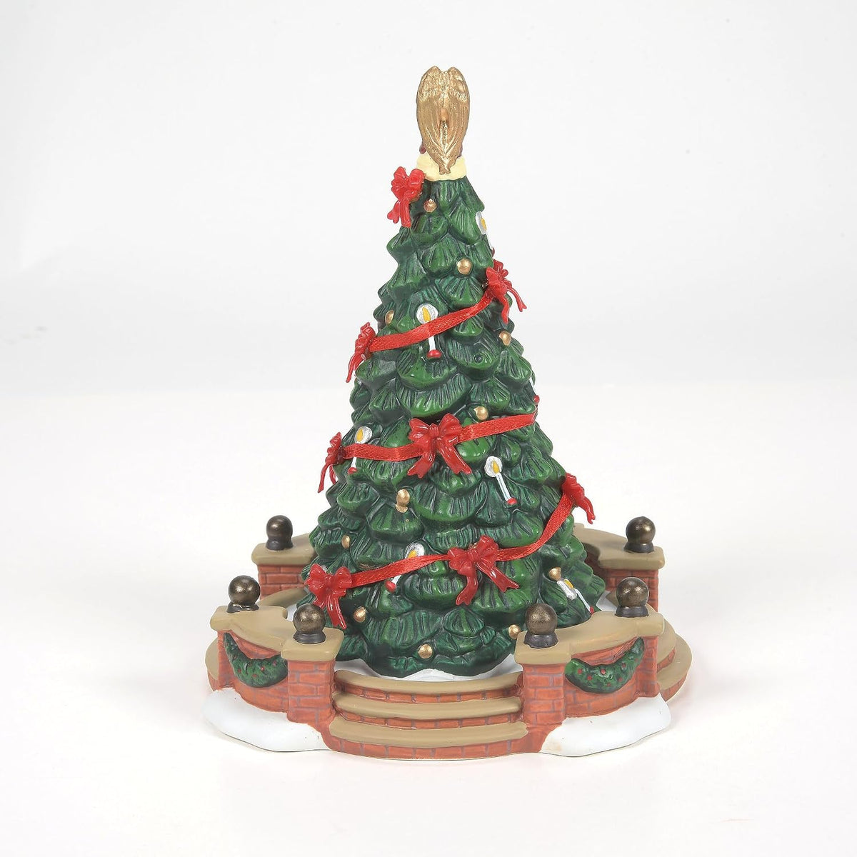 Department 56 Dickens' Village Accessories The Town Christmas Tree Figurine, 6.5 Inch, Multicolor