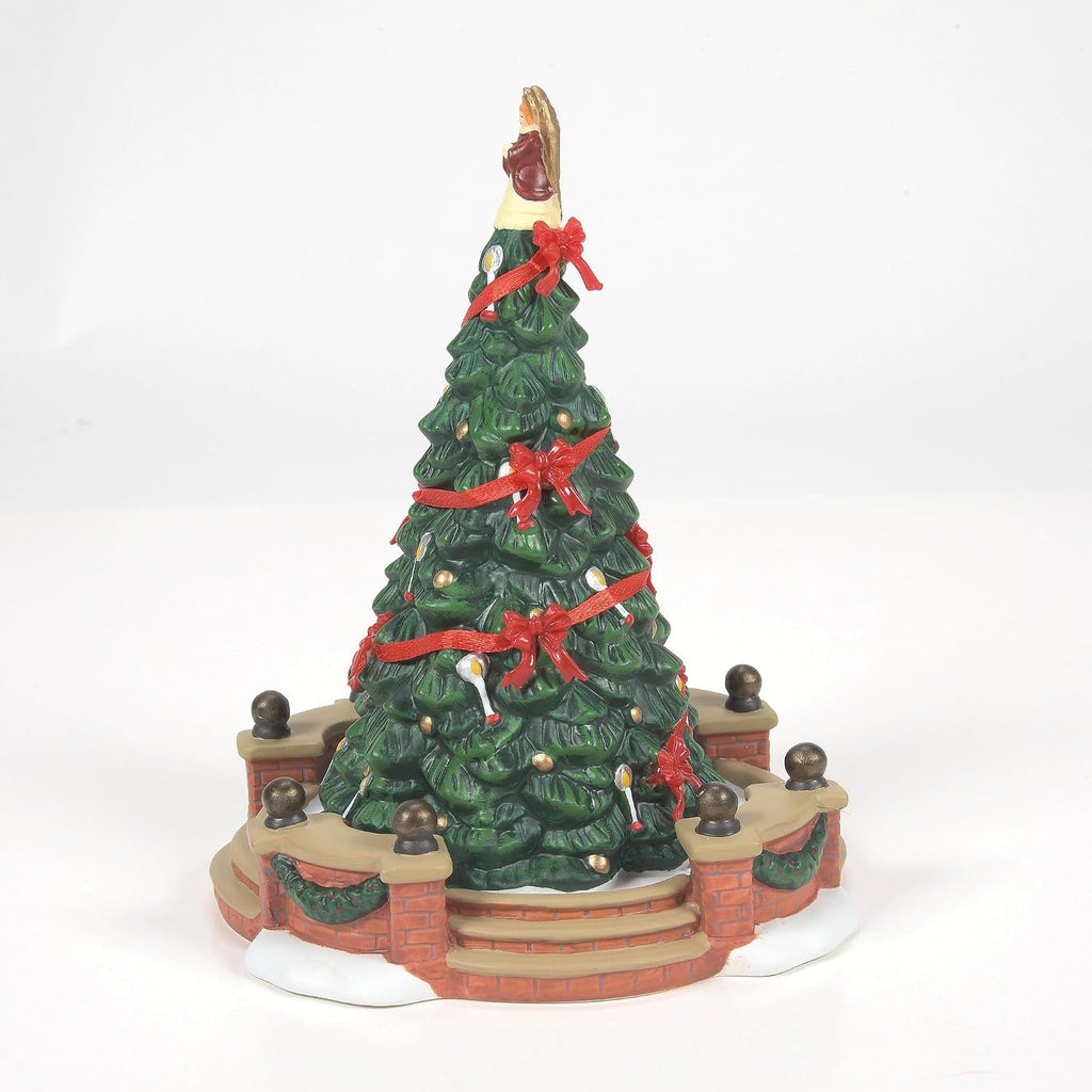 Department 56 Dickens' Village Accessories The Town Christmas Tree Figurine, 6.5 Inch, Multicolor
