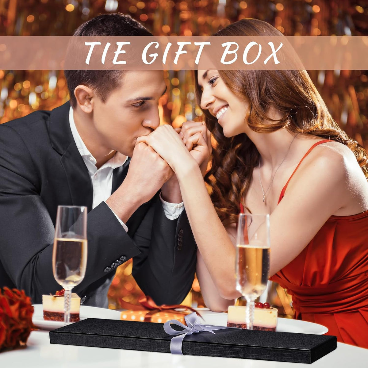 shinylin 24 pcs tie boxes with lids for, package contents