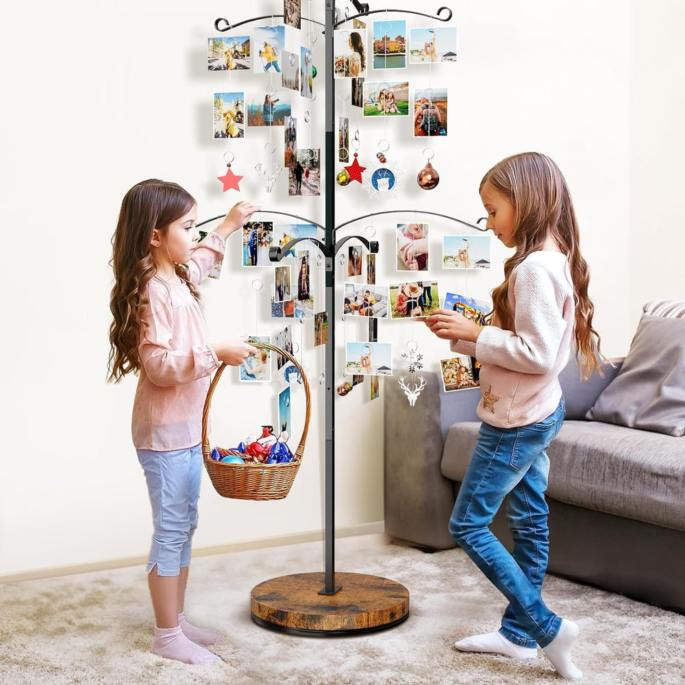Miratino 5FT Family Tree,Party Photo Display Tree, Picture Holder Stand,90 Cl...