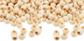 LEXININ 300 Pcs 20mm Unfinished Wood Beads, Large Hole Wooden Beads, Wood Macrame for DIY Crafts, Jewelry Making, Decorations (Pack of 2)
