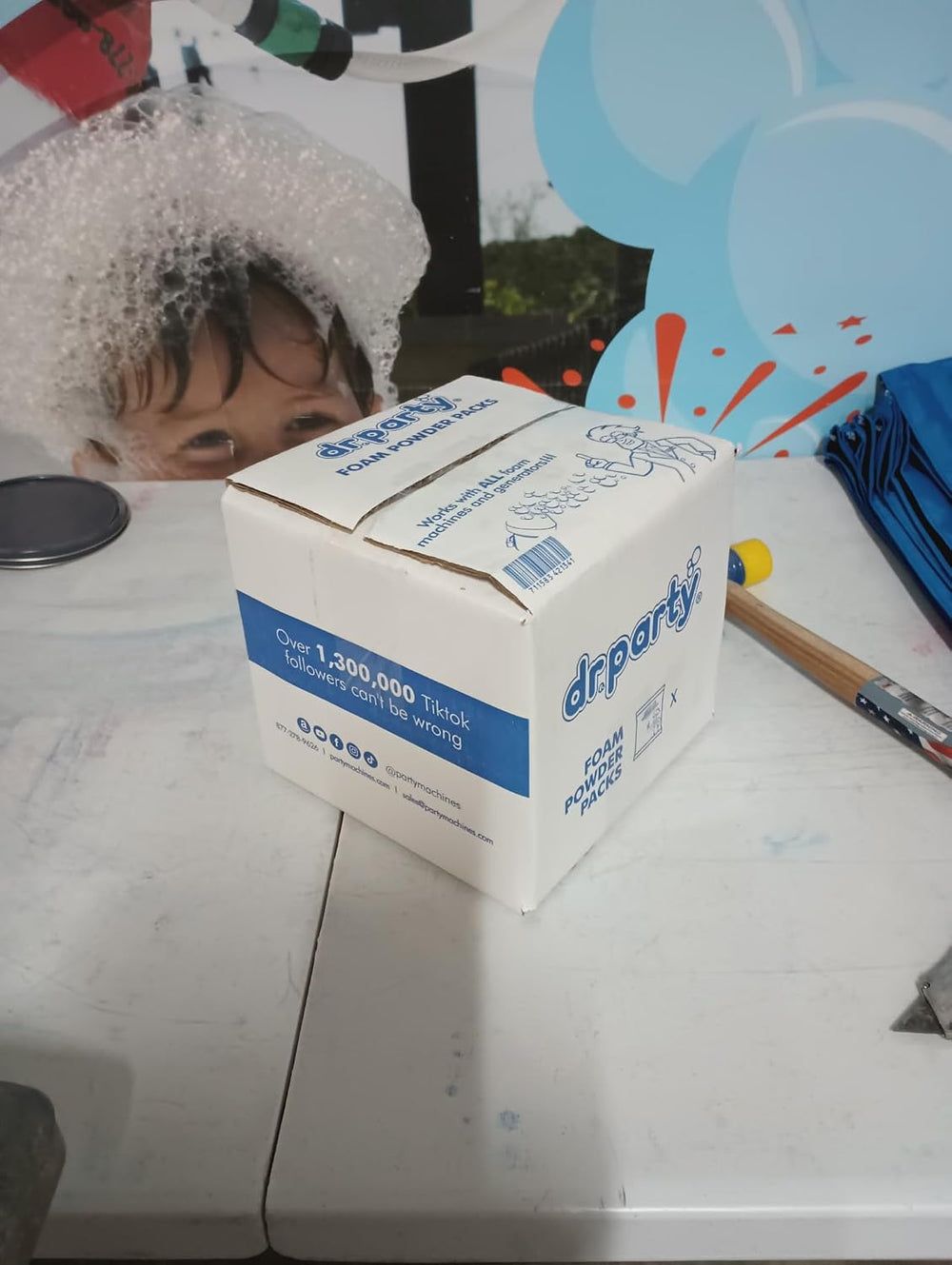 Professional Foam Solution; makes 420 gallons of foam party solution