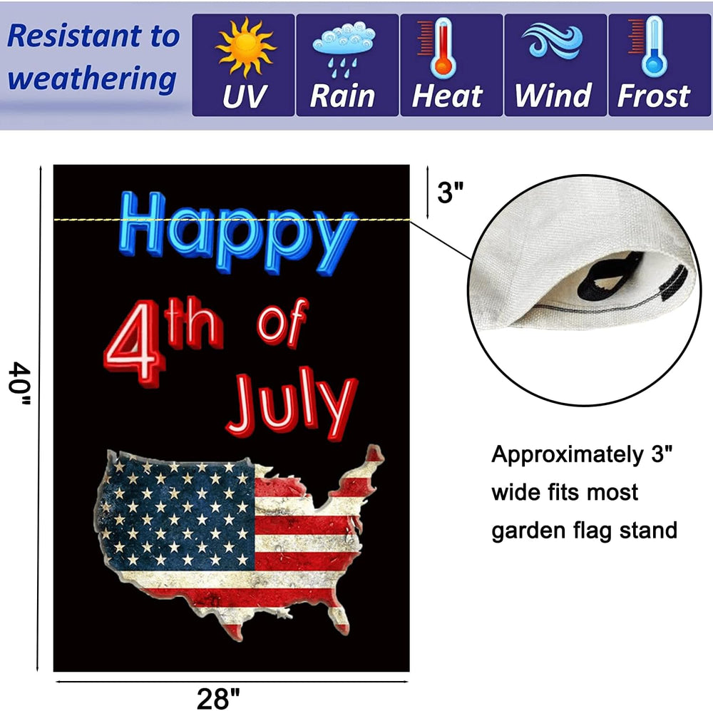 Seasonal Garden Flags Set of 12, Double Sided 28 x 40 Inch Yard Flag
