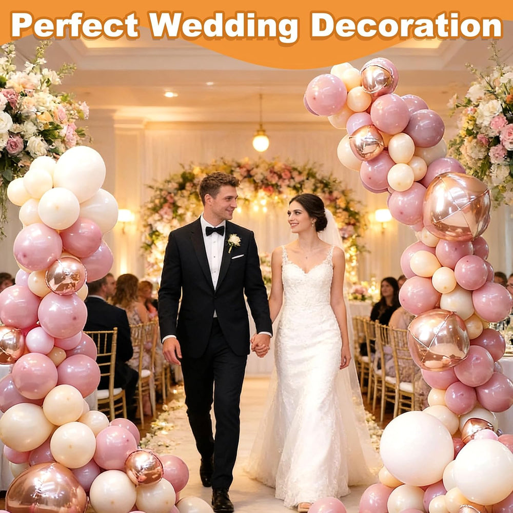 7.2ft and 5.9ft Half Balloon Arch Stand Kit with Heavy Duty Base, Comes with ...