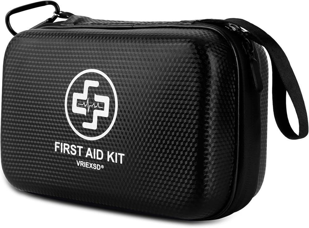 VRIEXSD Premium 320-Piece First Aid Kit, Waterproof EVA Hard Shell Case