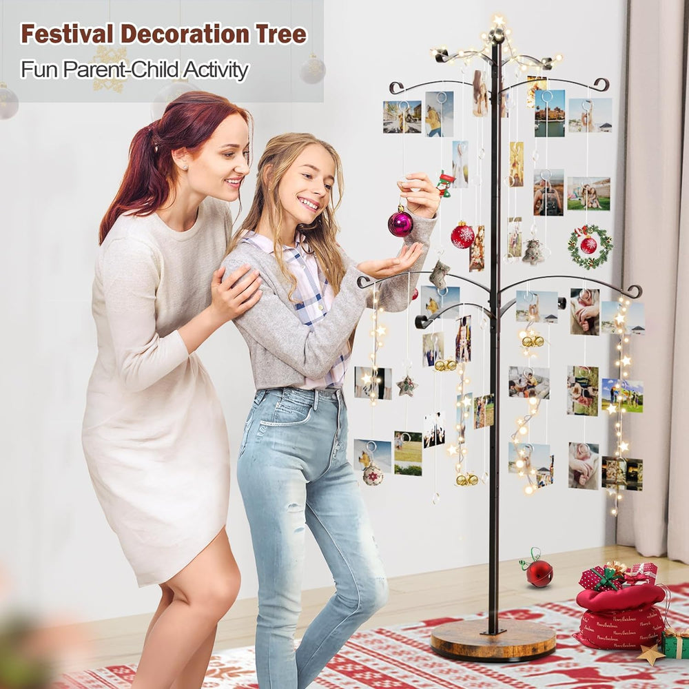 Miratino 5FT Family Tree,Party Photo Display Tree, Picture Holder Stand,90 Cl...