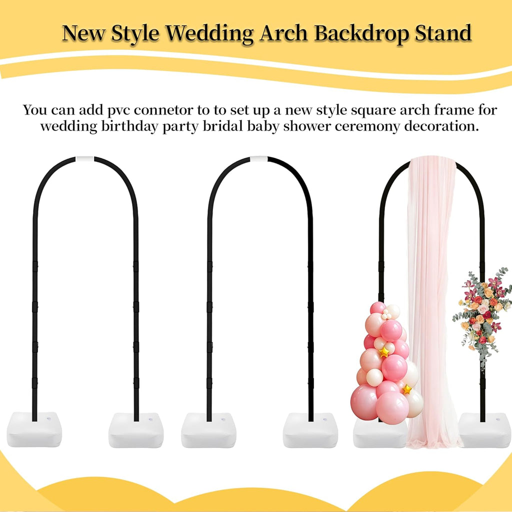 Balloon Arch Kit,Adjustable 8.2FT & 6FT Half Balloon Arch Stand