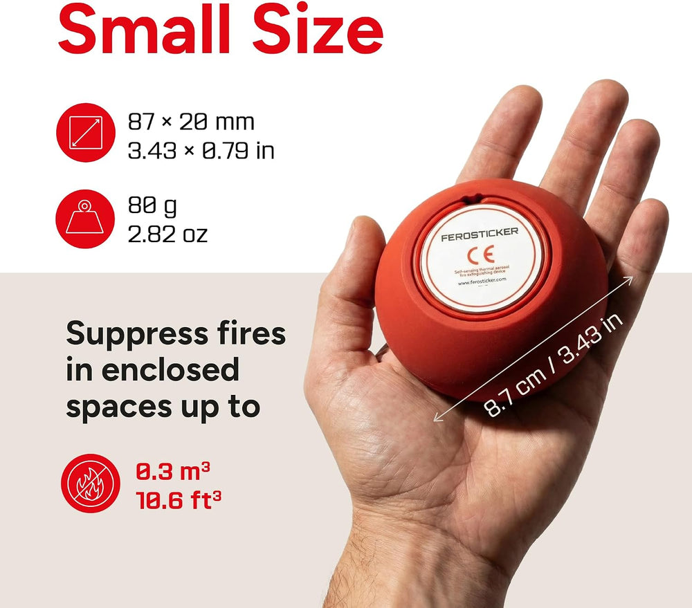 Small Automatic Fire Extinguisher (2 Pack)