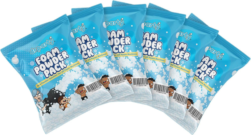 Most Reliable bubble party mix; Hours of foam; Works with all Foam Machines