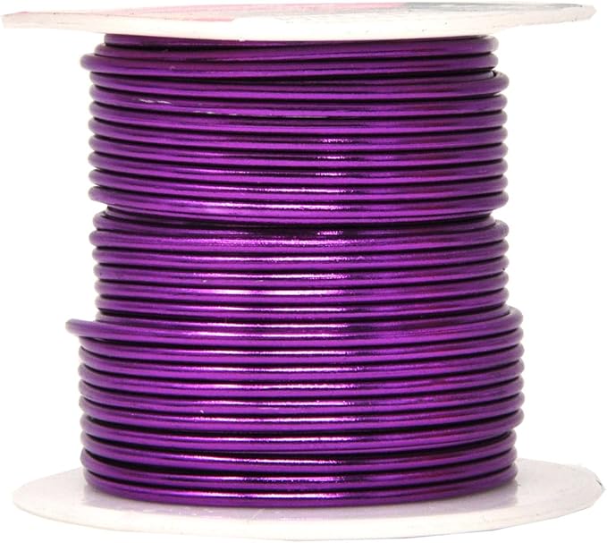 Mandala Crafts 12 14 16 18 20 22 Gauge Anodized Jewelry Making Beading Floral Colored Aluminum Craft Wire Wholesale Combo 6 rolls (14 Gauge, Combo 3)