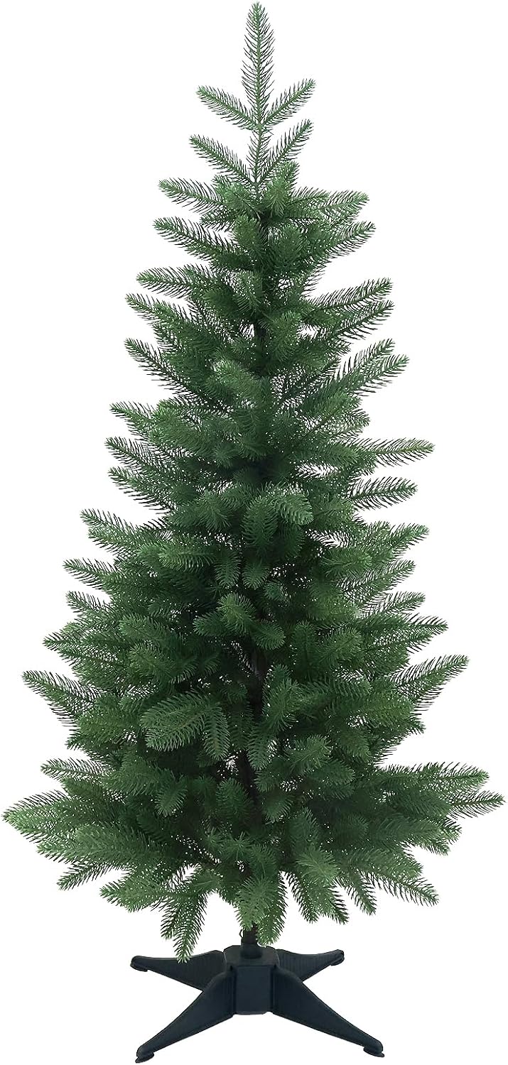 3FT Artificial Small Christmas Tree Realistic Mini PE Decor