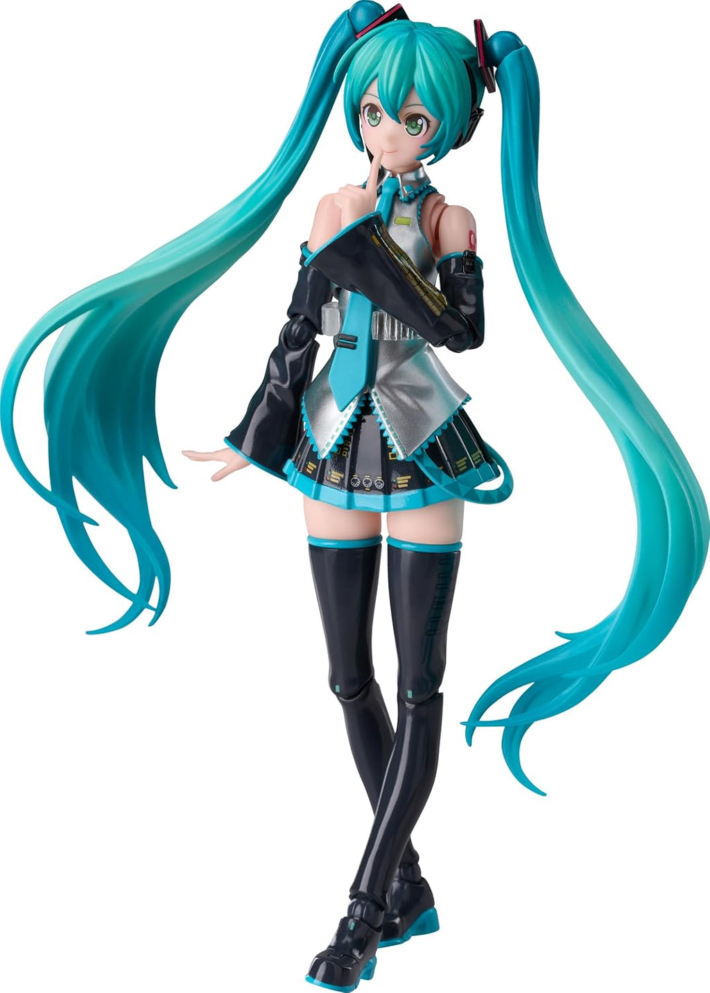 blokees fantastics series - hatsune miku official outfit, side view
