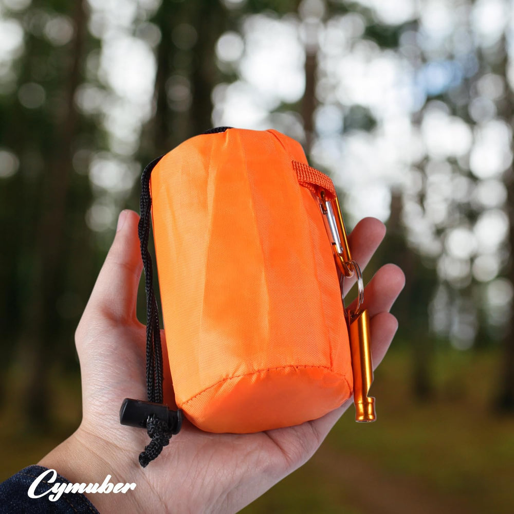 Emergency Sleeping Bag Survival Bag, Cymuber Portable Waterproof Thermal Bivy...