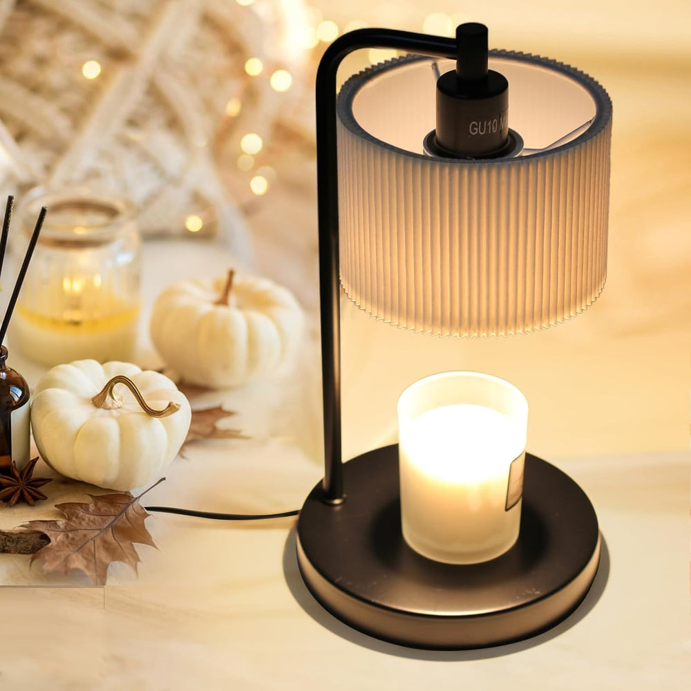 NITOWOLF Candle Warmer Lamp with Timer, Dimmable Wax Warmer Lamp Candle Lamp ...