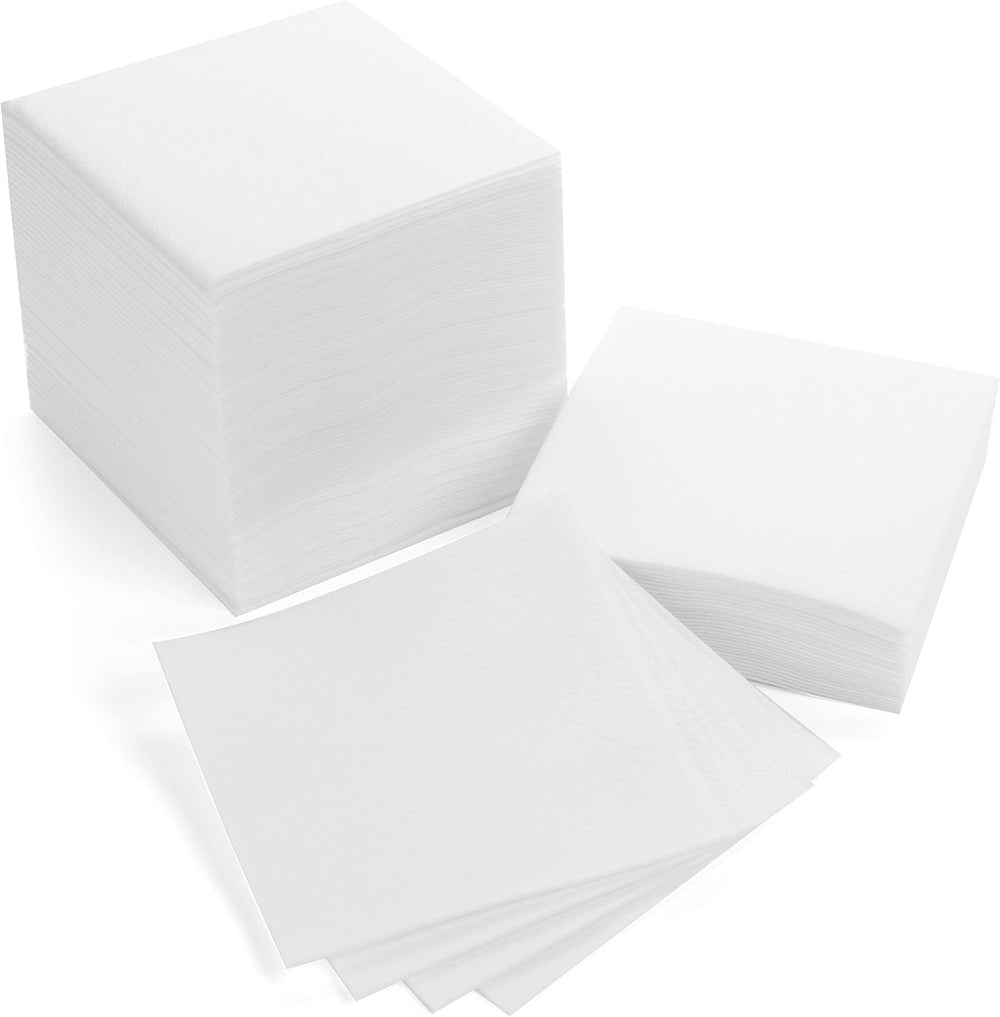 AMERICAN HOMESTEAD White Cocktail Napkins - Premium 4.75"x4.75" Dis...