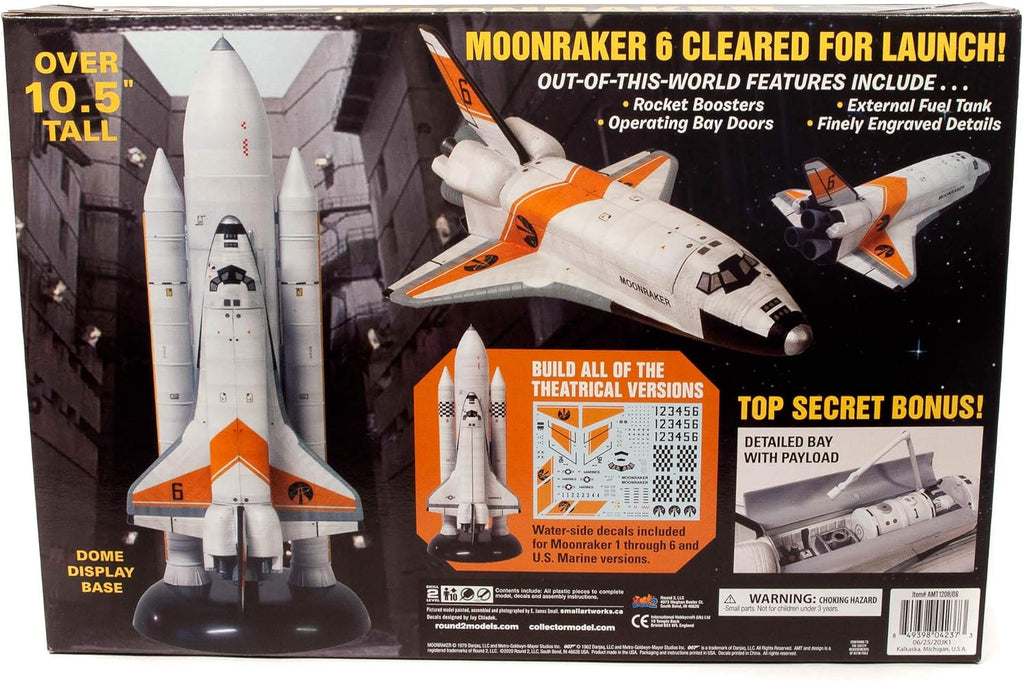 Unknown AMT Moonraker Shuttle w/Boosters - James Bond 1/25th Scale Model Kit (AMT1208)